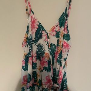 Beach size large romper